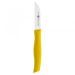 Faca Legumes Cabo Amarelo 3" Twin Grip - Zwilling