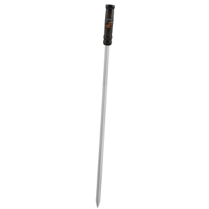 Espeto Canelado Inox Luxo 75 cm (lâmina 57 cm) - Grilazer