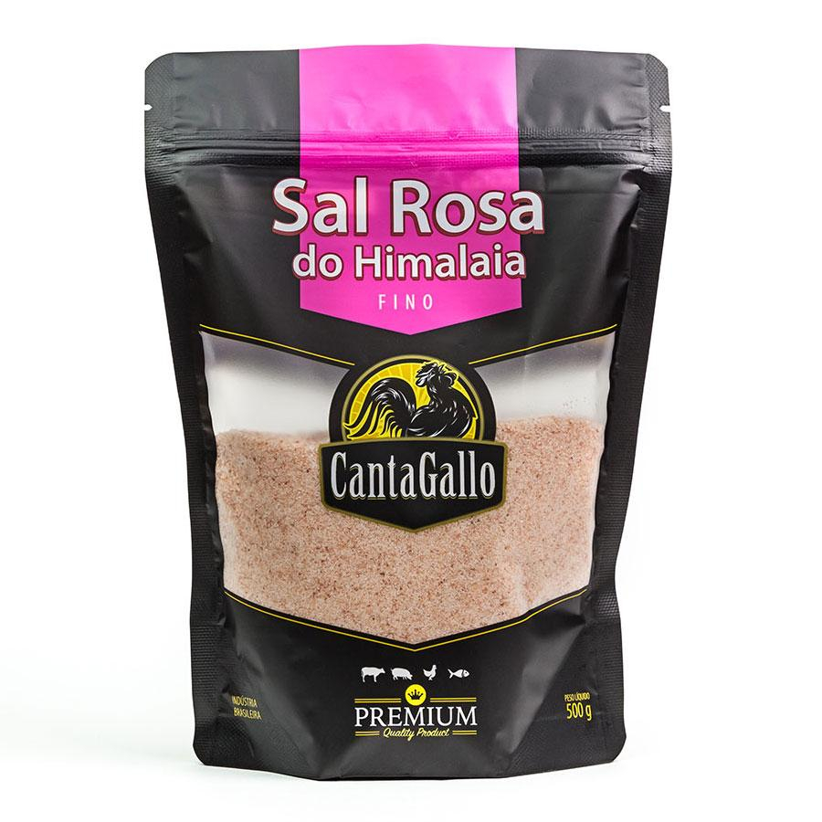 Sal Rosa Himalaia Fino 500g - CantaGallo