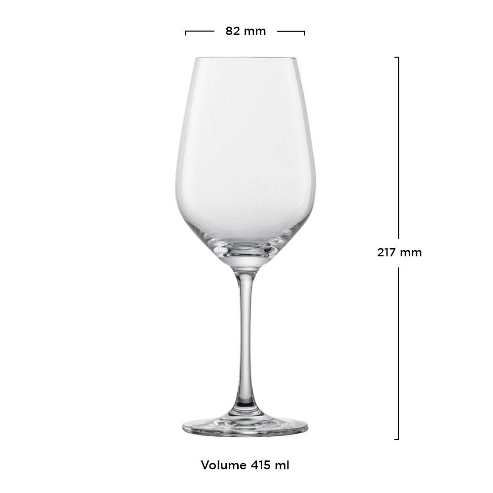 Kit 12X Taças Cristal (Titânio) Vinho Viña 415ml - Schott Zwiesel