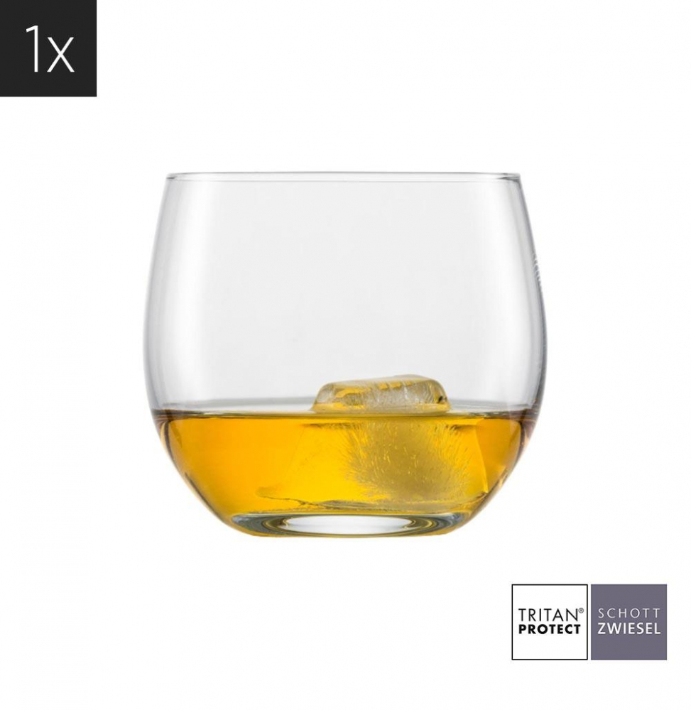 Copo Cristal (Titânio) Whisky Banquet 400ml - Schott Zwiesel - 1 Unidade