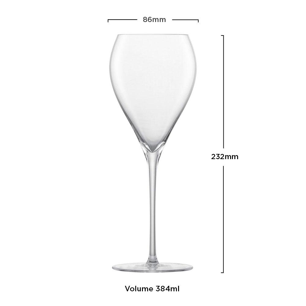 Taça Cristal (Titânio) Champagne Bar Special 384ml - Schott Zwiesel - 1 Unidade