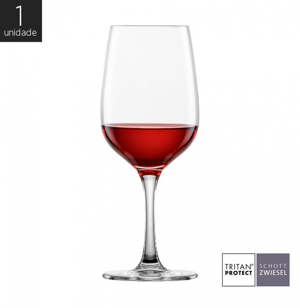 Taça Cristal (Titânio) Vinho Tinto Congresso 355ml - Schott Zwiesel - 1 Unidade