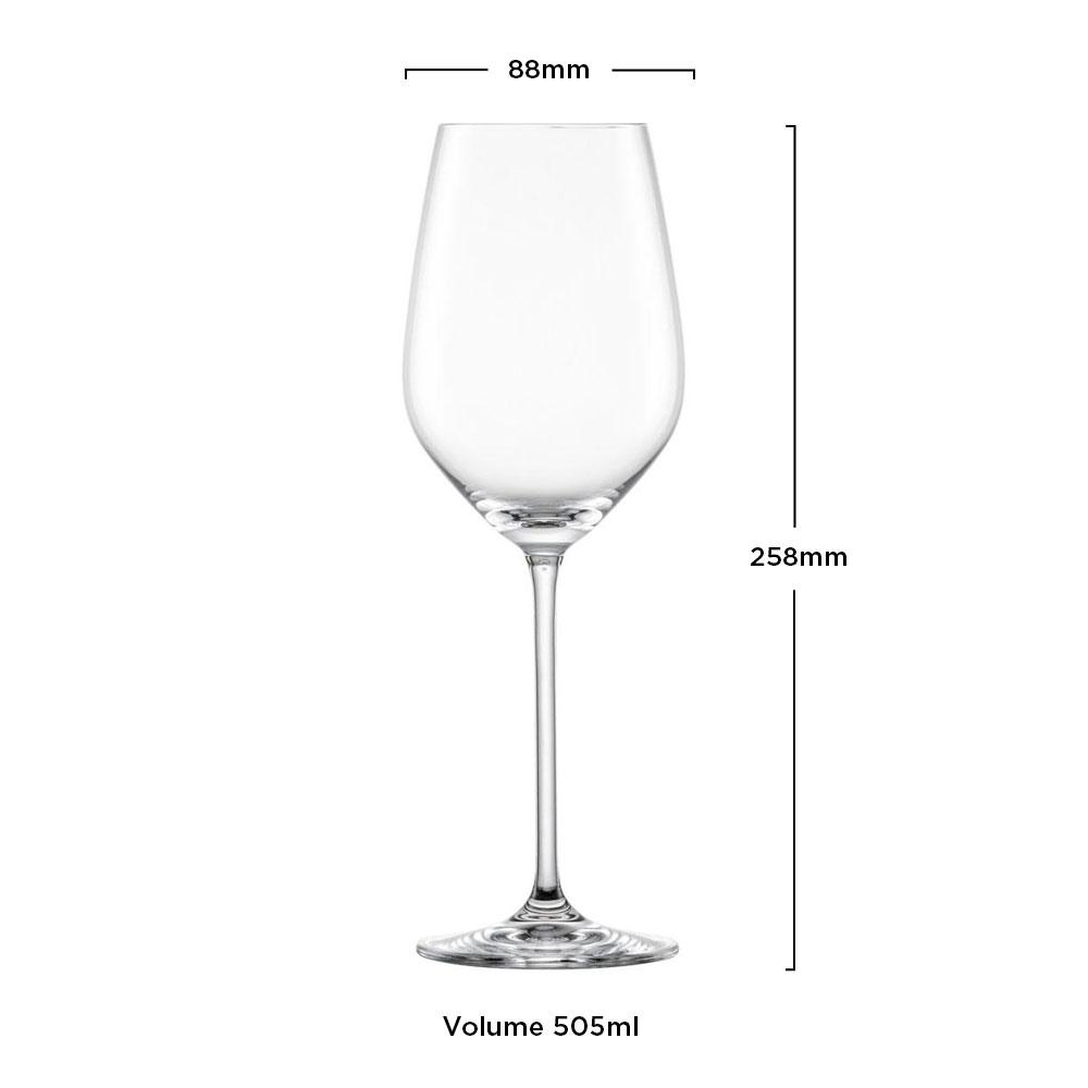 Taça Cristal (Titânio) Vinho Tinto Fortissimo 505ml - Schott Zwiesel - 1 Unidade