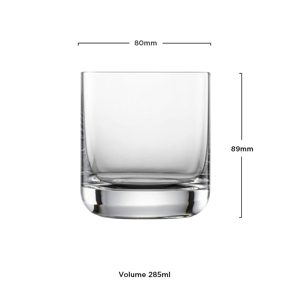 Copo Cristal (Titânio) Whisky Convention 285ml - Schott Zwiesel - 1 Unidade