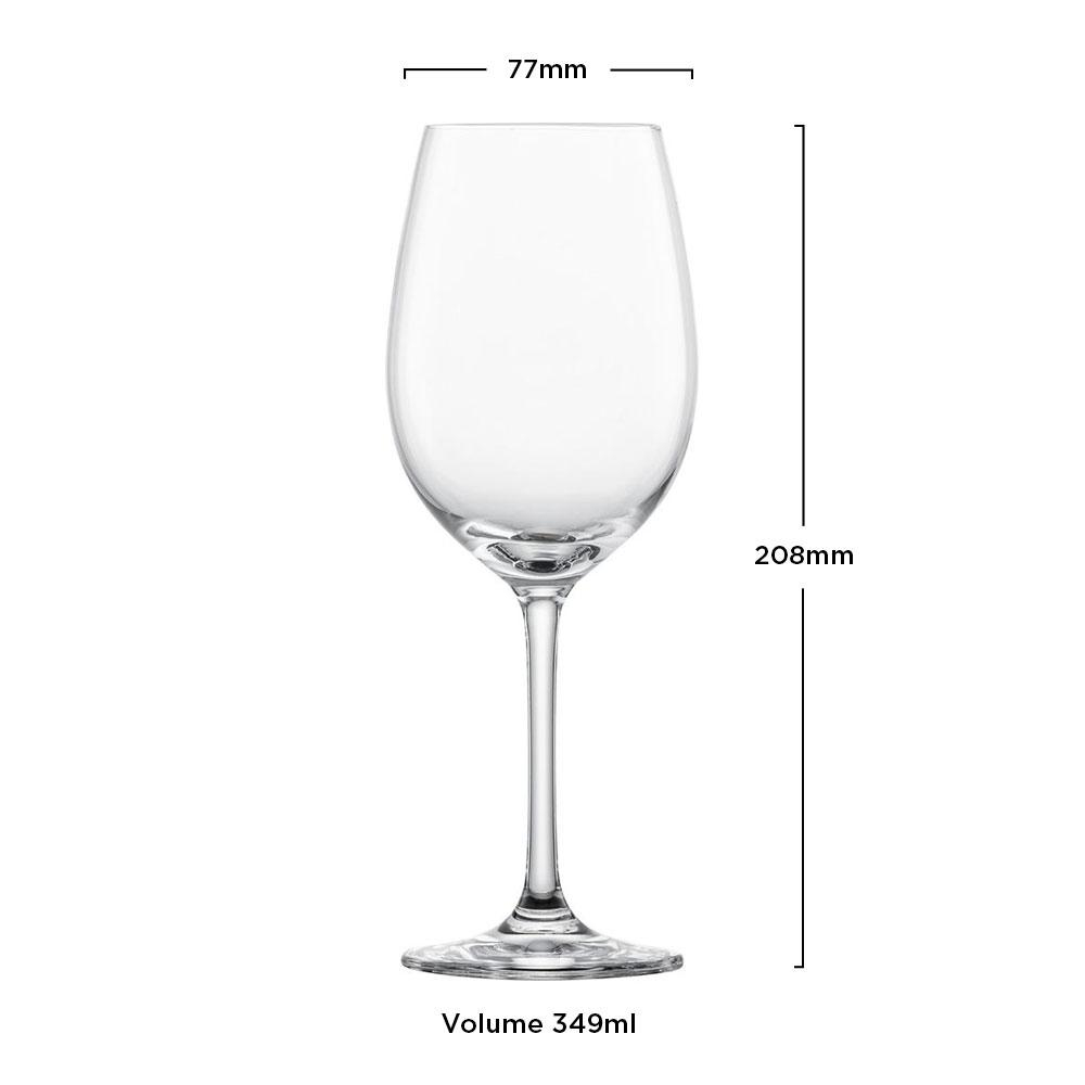 Taça Cristal (Titânio) Vinho Branco Ivento 349ml - Schott Zwiesel - 1 unidade