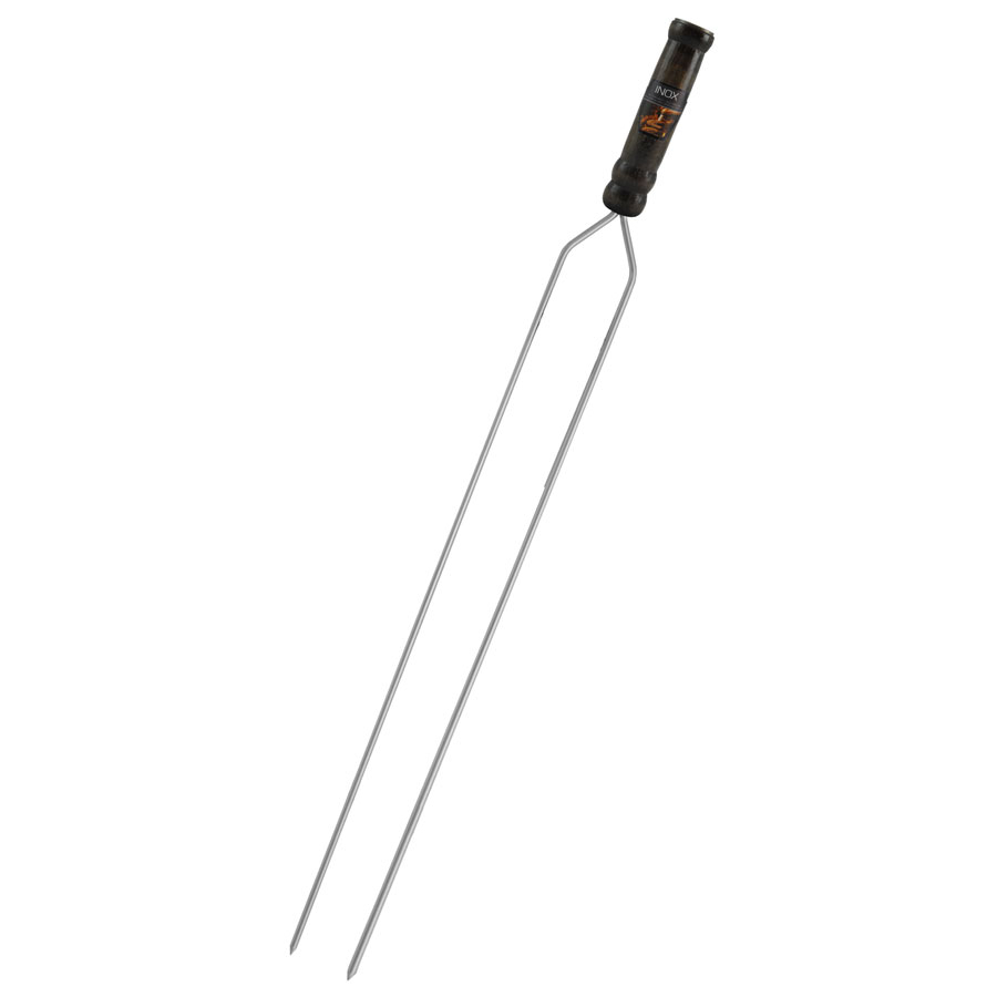 Espeto para Churrasco Tramontina com Lâmina em Aço Inox e Cabo de Madeira 75 cm de Qualidade em Promoção