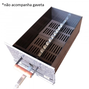Kit Gás Churrasqueira Apolo Mini Industrial - Weber