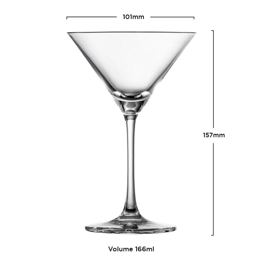 Taça Cristal (Titânio) Volume Martini 166ml - Schott Zwiesel - 1 Unidade