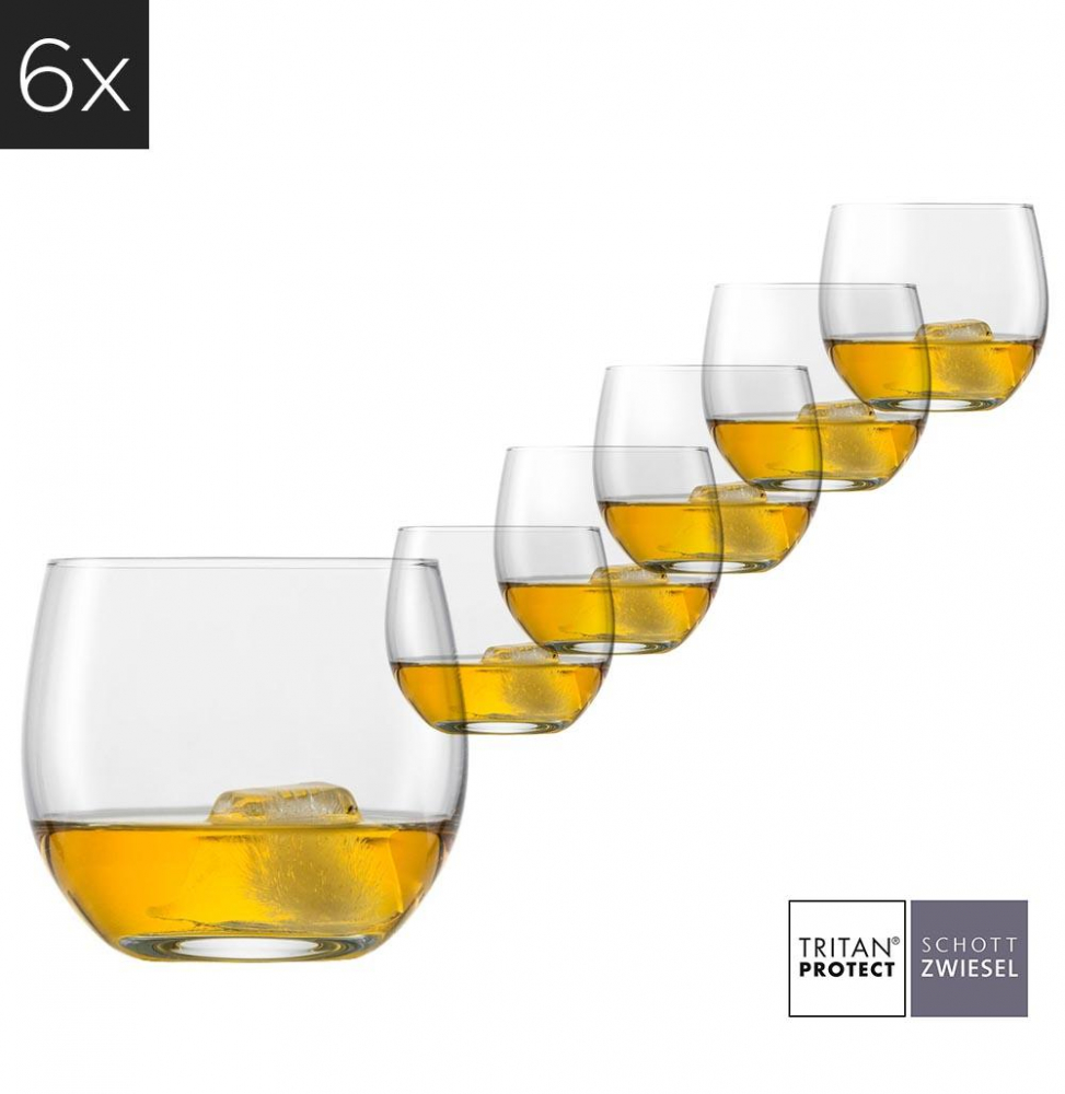 Schott Zwiesel - Kit 6X Copos Cristal (Titânio) Whisky Banquet 400ml