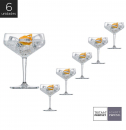 Schott Zwiesel - Kit 6X Taças Cristal (Titânio) Coquetel Basic Bar Selection 259ml