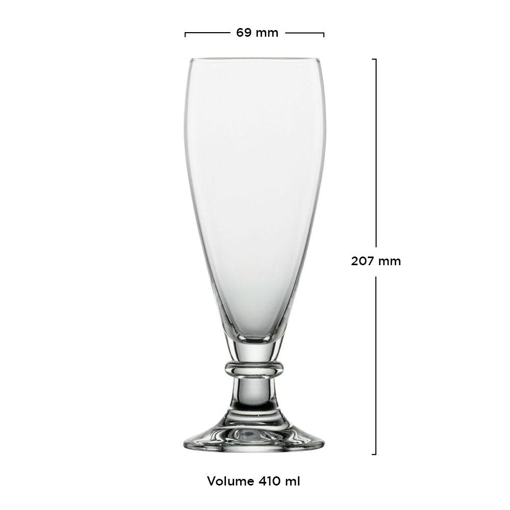 Schott Zwiesel - Kit 6X Taças Cristal (Titânio) Cerveja 410ml