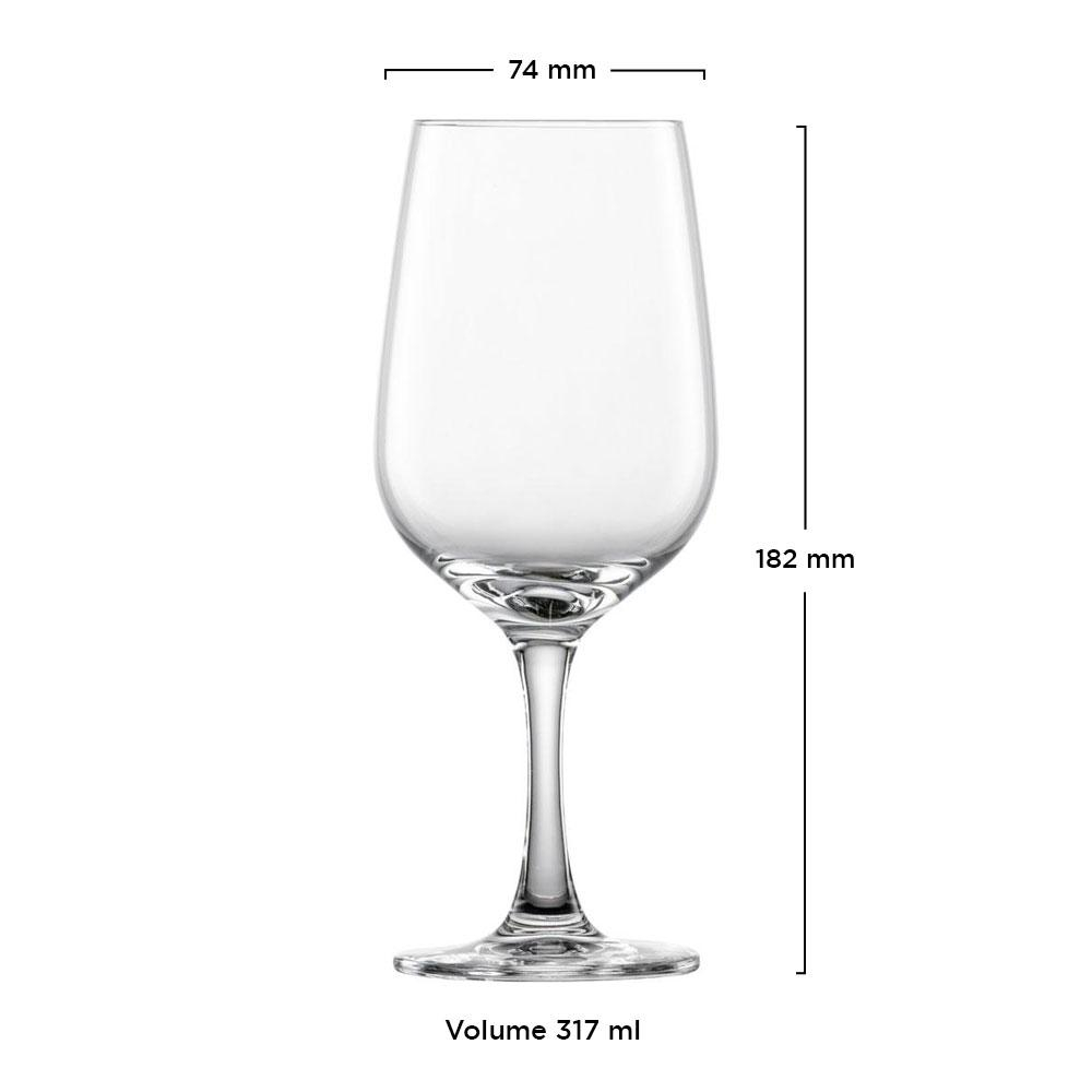 Schott Zwiesel - Kit 6X Taças Cristal (Titânio) Vinho Branco Congresso 317ml