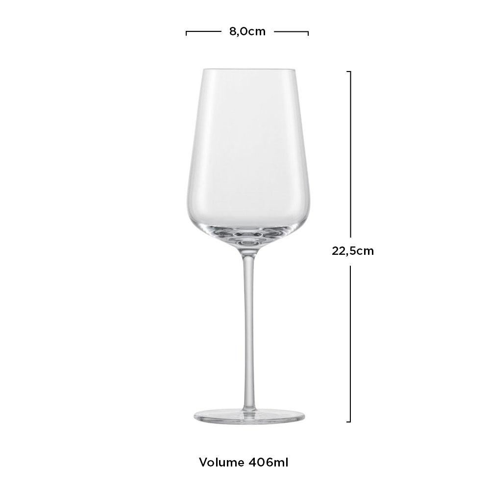 Schott Zwiesel - Kit 6X Taças Cristal (Tritan Protect) Vinho Branco Vervino 406ml