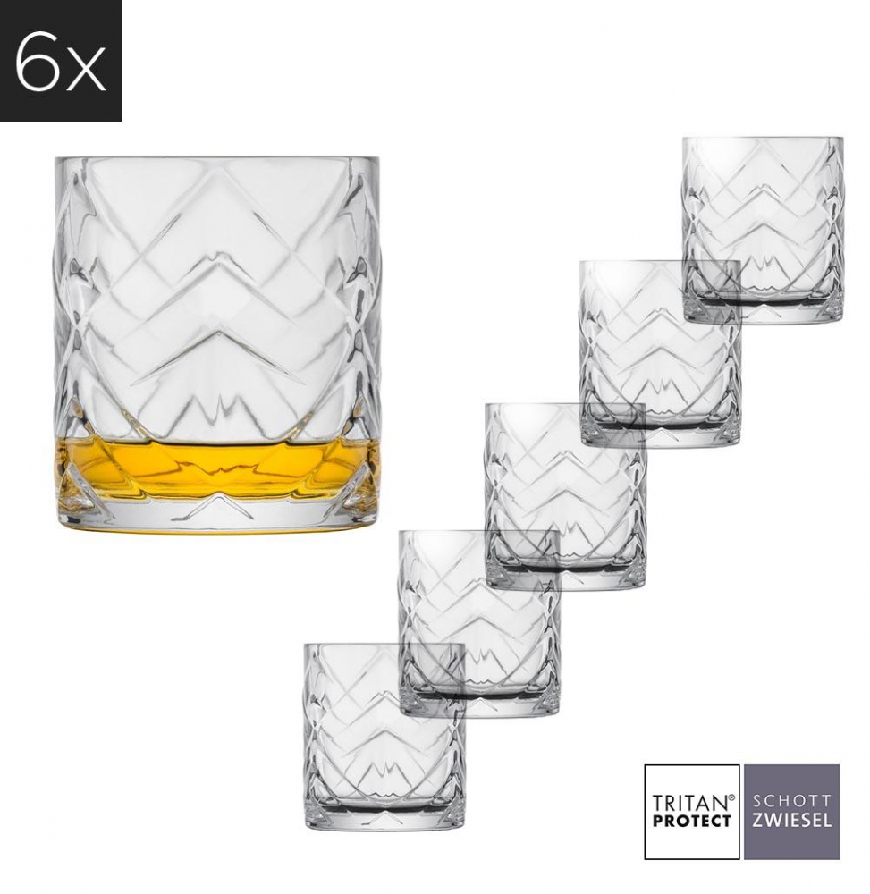 Schott Zwiesel - Kit 6X Copos Cristal (Titânio) Whisky Fascination 343ml