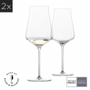 Zwiesel Glas Duo (Hybrid) - Kit 2X Taças Cristal (Tritan) Vinho Branco 381ml