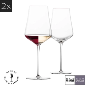 Zwiesel Glas Duo (Hybrid) - Kit 2X Taças Cristal (Tritan) Vinho Tinto 548ml