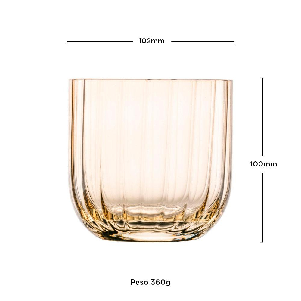Zwiesel Glas Twosome - Vaso Decorativo Cristal (Tritan Protect) Taupe P