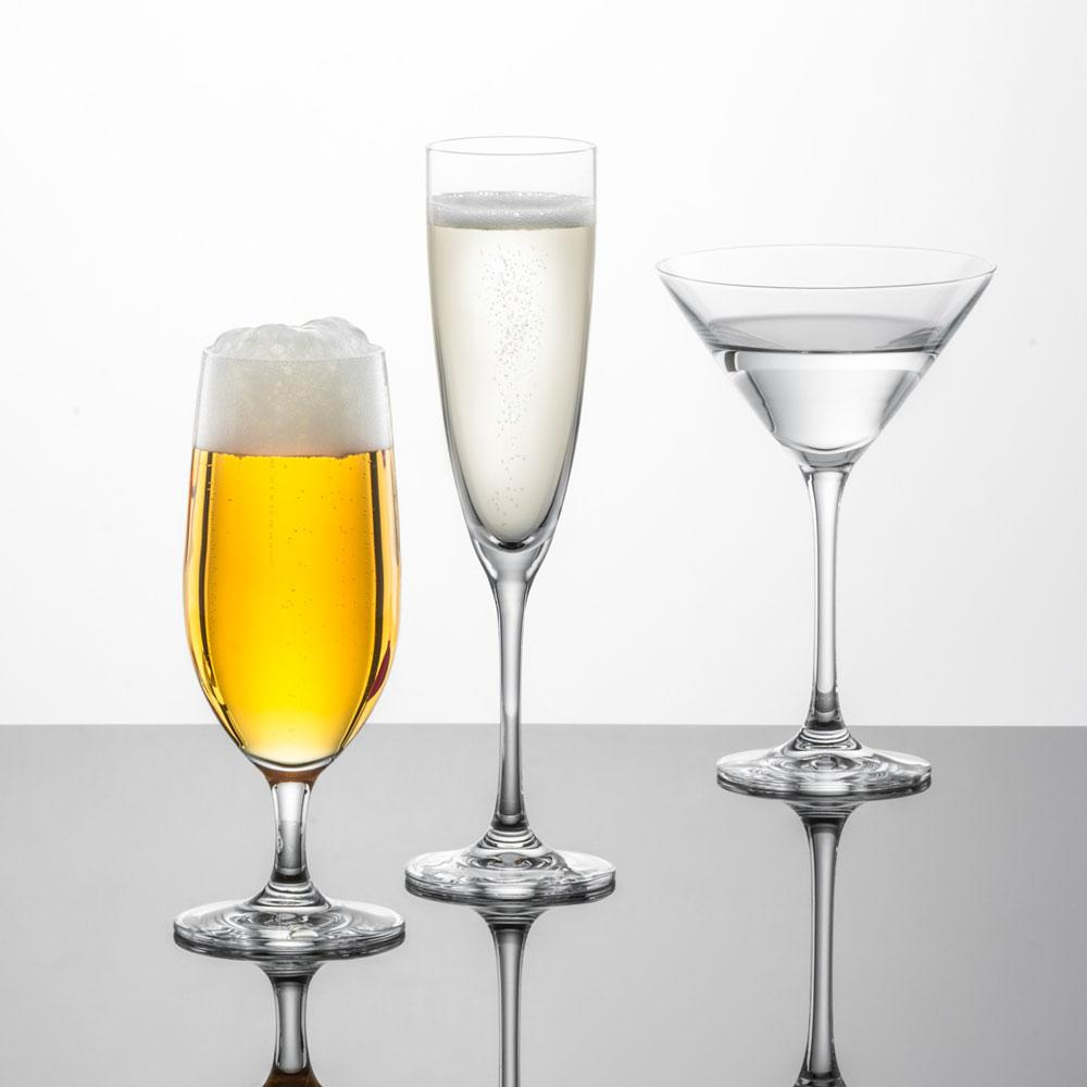 Schott Zwiesel - Kit 6X Taças Cristal (Titânio) Champagne Classico 210ml