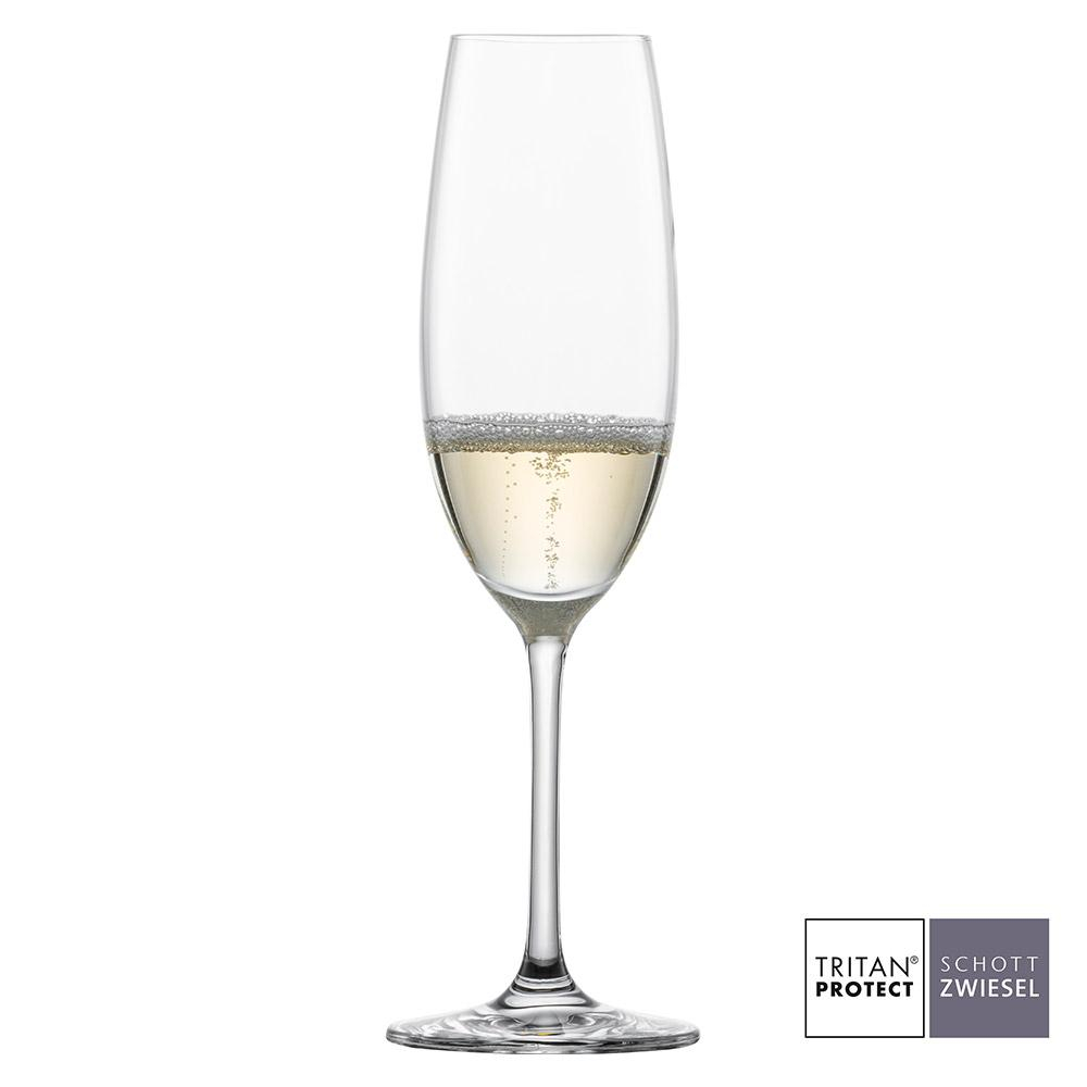 Schott Zwiesel - Kit 6X Taças Cristal (Titânio) Champagne Ivento 228ml