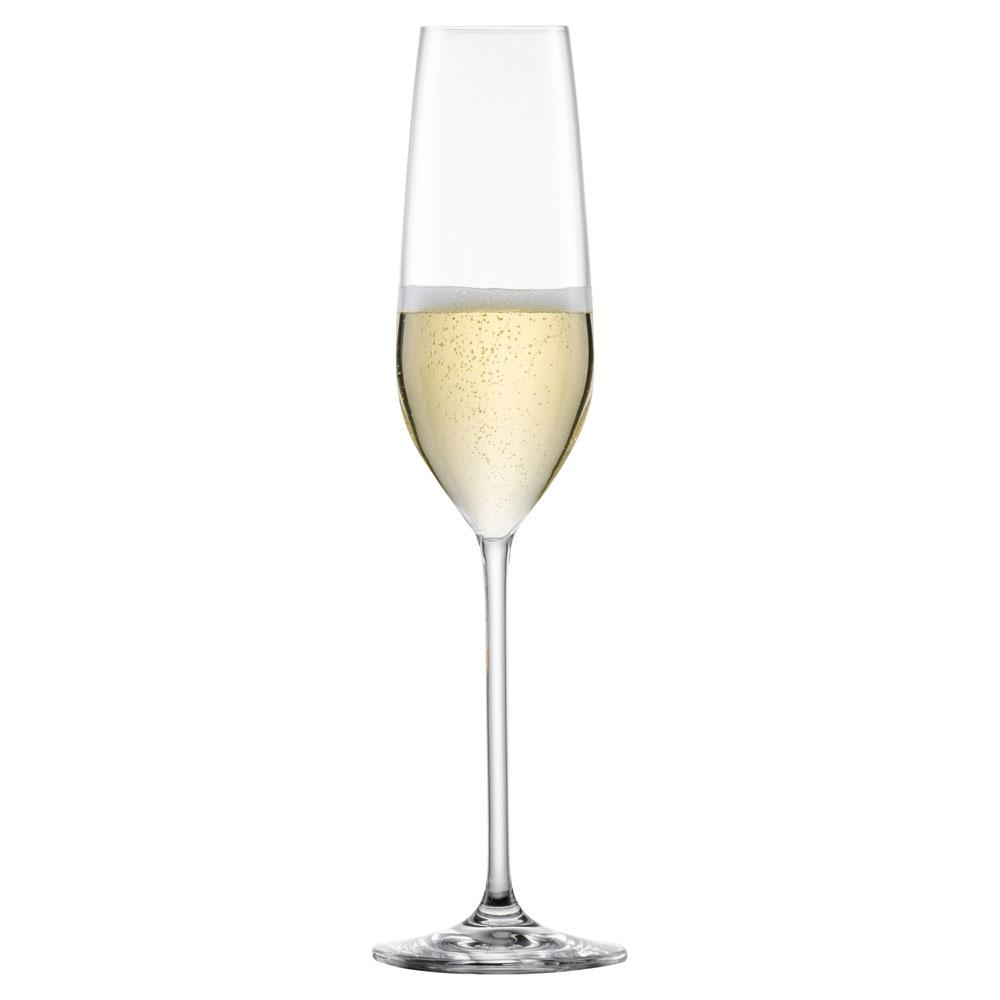 Schott Zwiesel - Kit 6X Taças Cristal (Titânio) Champagne Fortissimo 240ml