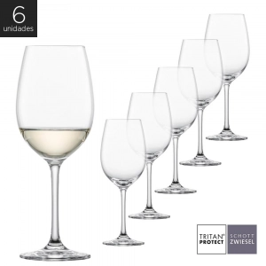 Schott Zwiesel - Kit 6X Taças Cristal (Titânio) Vinho Branco Ivento 349ml
