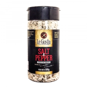 Tempero Salt & Pepper Especial Churrasco 500g - Le Gusta