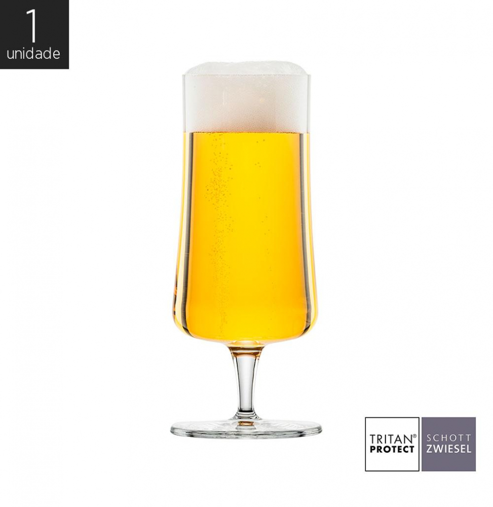 Tulipa Cristal (Titânio) Cerveja Pilsen 405ml - Schott Zwiesel - 1 Unidade