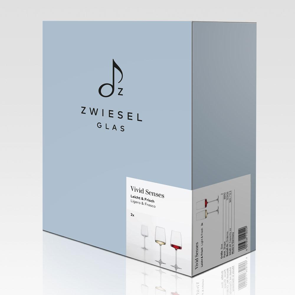 Zwiesel Glas -  Kit 2X Taças Cristal (Tritan Protect) Light & Fresh Vivid Senses 363ml